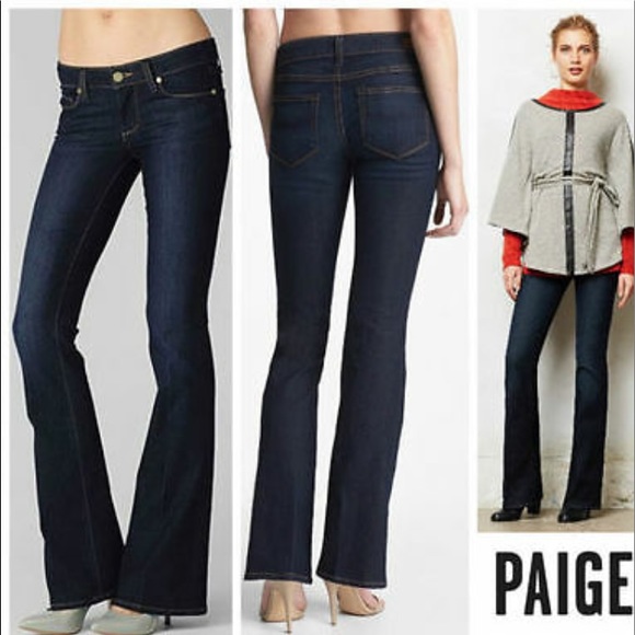 PAIGE Denim - Paige Petite Skyline Boot Women’s MidRise Jeans 26